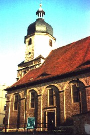 Foto der Othmarskirche in Naumburg