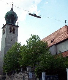Foto der Christuskirche in Neuburg/Donau