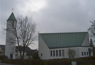 Foto der Jesus-Christus-Kirche in Altenstadt/Waldnaab