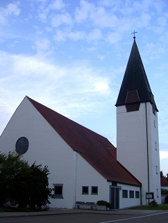 Foto der Erlöserkirche in Deiningen
