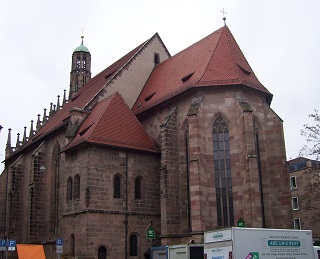 Foto der Frauenkirche in Nürnberg