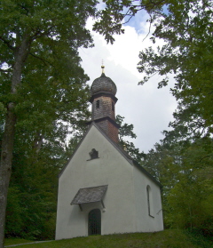 Foto der Schlosskapelle von Schloss Linderhof