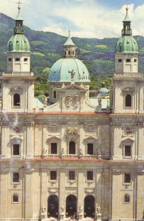 Foto vom Dom in Salzburg