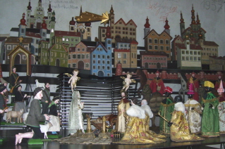 Foto der Barockkrippe in Mariazell
