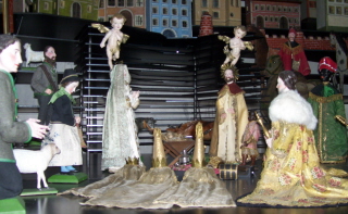 Foto der Barockkrippe in Mariazell