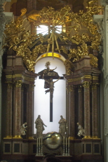 Foto vom Hochaltar der Basilika Mariazell
