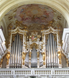 Foto der Bruckner-Orgel in der Stiftsbasilika St. Florian