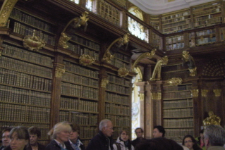 Foto der Bibliothek f&uuml;r Astronomie in Stift Melk