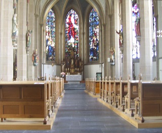 Foto vom Altar der Herz-Jesu-Kirche in Paderborn