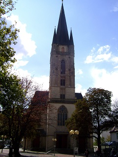 Foto der Herz-Jesu-Kirche in Paderborn