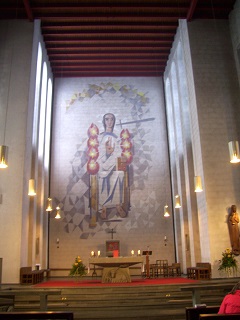 Foto vom Altar in St. Heinrich in Paderborn