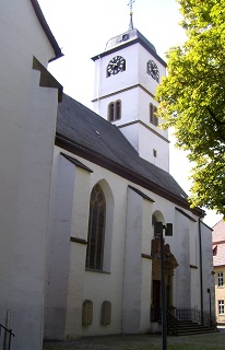 Foto vom Turm von St. Heinrich und Kunigunde in Paderborn