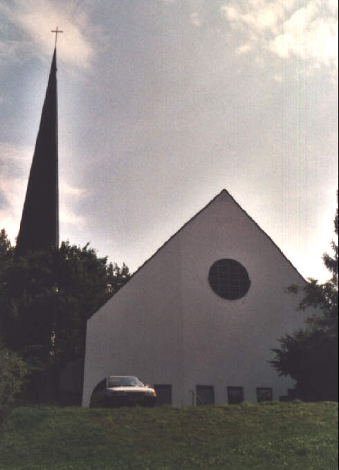 Foto der evang. Friedenskirche in Passau