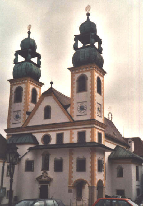 Foto der Wallfahrtskirche Maria Hilf in Passau
