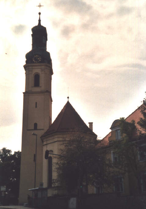 Foto der kath. Pfarrkirche St. Anton in Passau