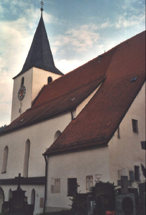 Foto der kath. Pfarrkirche st. Bartholomäus in Passau