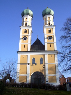 Foto der Marienwallfahrtskirche Gartlberg in Pfarrkirchen
