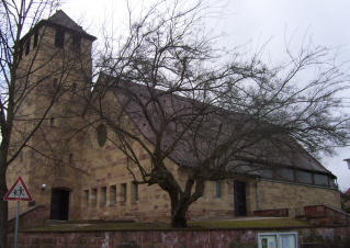Foto der Auferstehungskirche in Pforzheim