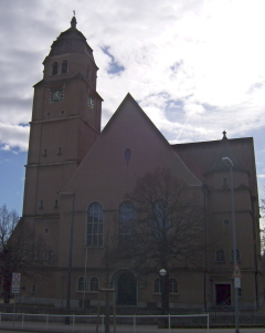 Foto der Christuskirche in Pforzheim