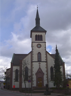 Foto der evang. Kirche in Eutingen