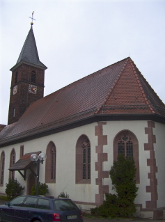 Foto der evang. Kirche in Würm