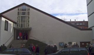 Foto der Luther-Kirche in Pforzheim