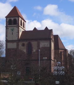 Foto der Schlosskirche in Pforzheim