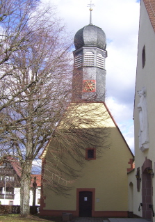 Foto der alten St. Wolfgangskapelle in Hamberg