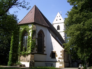 Foto der evang. Stadtkirche St. Blasius in Plochingen