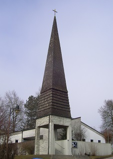 Foto der Lutherkirche in Pöttmes