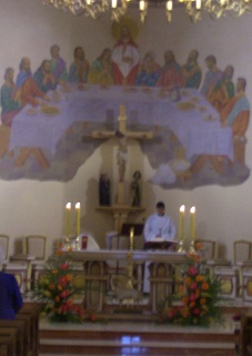 Foto vom Altarraum der Janakirche in Zgorzelec