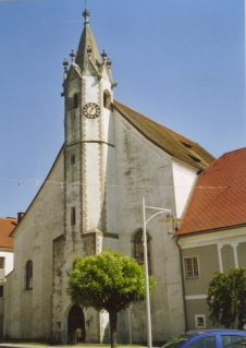 Foto der Spitalkirche in Eferding