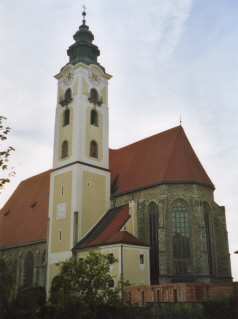 Foto der Stadtkirche St. Hippolyt in Eferding