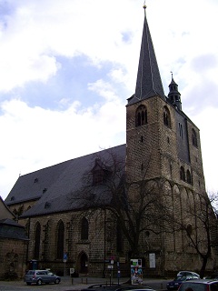 Foto der Marktkirche St. Benedikti in Quedlinburg
