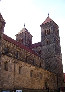 Foto der Stiftskirche St. Servatius in Quedlinburg