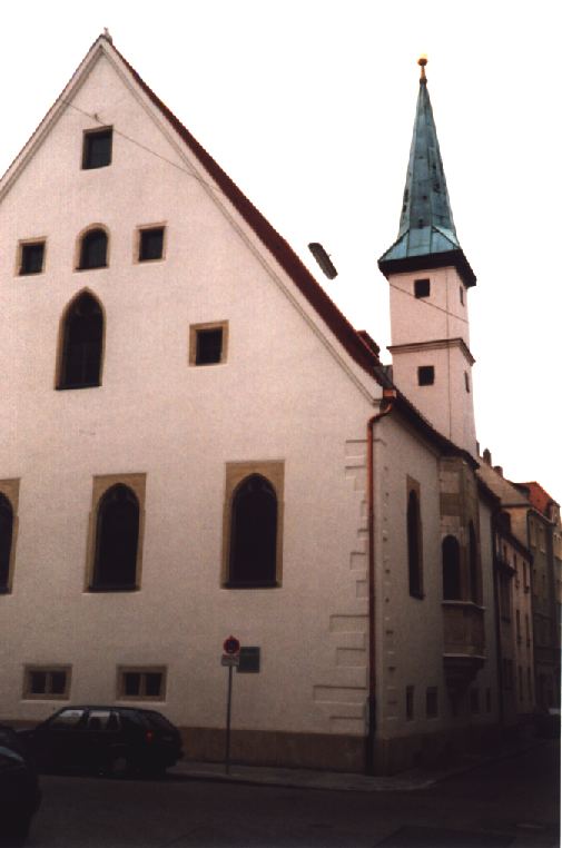 Foto der Bruderhauskirche in Regensburg