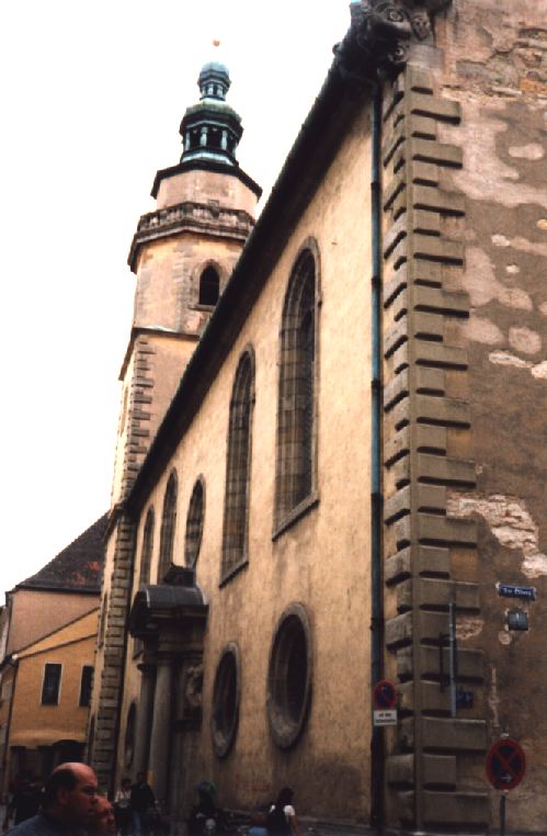Foto der Dreieinigkeitskirche in Regensburg