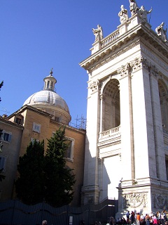 Foto der Lateranbasilika in Rom