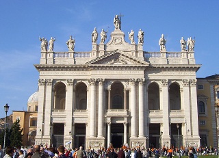 Foto der Lateranbasilika in Rom