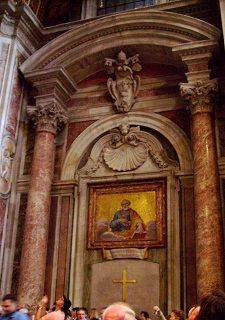 Foto der Heiligen Pforte des Petersdoms