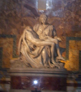 Foto der Pieta im Petersdom