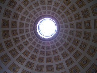 Foto der Kuppel in Santa Maria degli Angeli in Rom