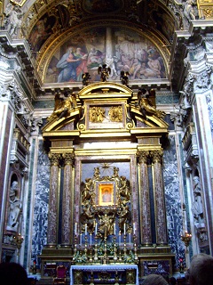Foto der Maria-Schnee-Kapelle in Santa Maria Maggiore in Rom