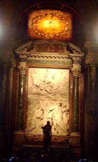 Foto der Taufkapelle in Santa Maria Maggiore in Rom
