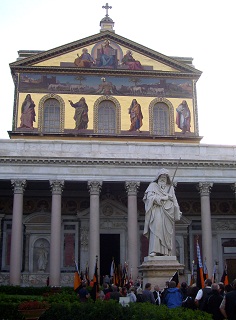 Foto von Sankt Paul vor den Mauern in Rom