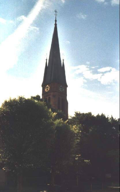 Foto der Erlöserkirche in Rosenheim