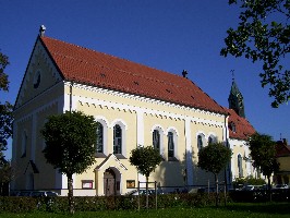 Foto der Kapuzinerklosterkirche St. Sebastian in Rosenheim