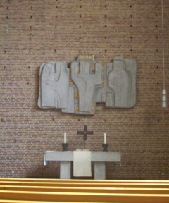 Foto vom Altarraum der Michaelskirche in Rotenburg/Wümme