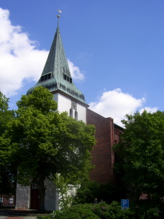 Foto der Stadtkirche in Rotenburg