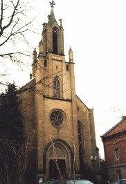 Foto der evang. Kirche in Rottenburg am Neckar